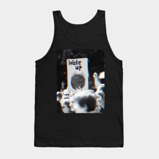 Wake up climate change Tank Top